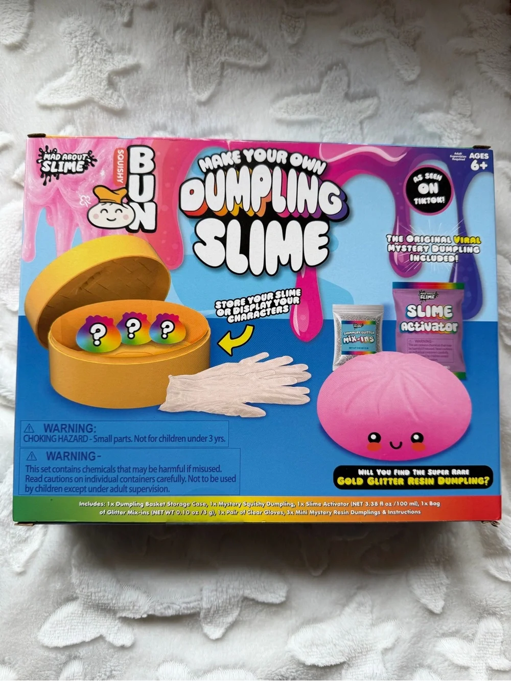💗🥟 **NIB – RARE MAKE YOUR OWN DUMPLING SLIME!** 🥟✨RARE